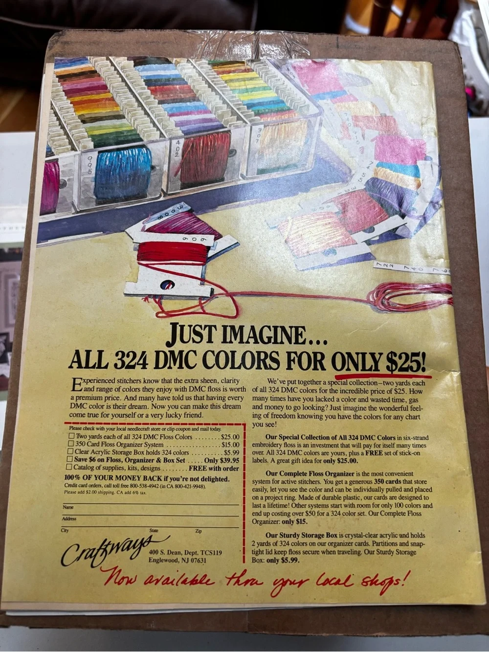 Vintage Cross Stitch & Country Crafts Jan/Feb 87